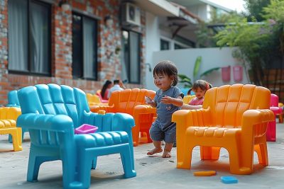 Comment débarrasser les meubles en plastique des enfants de la saleté efficacement sans javel