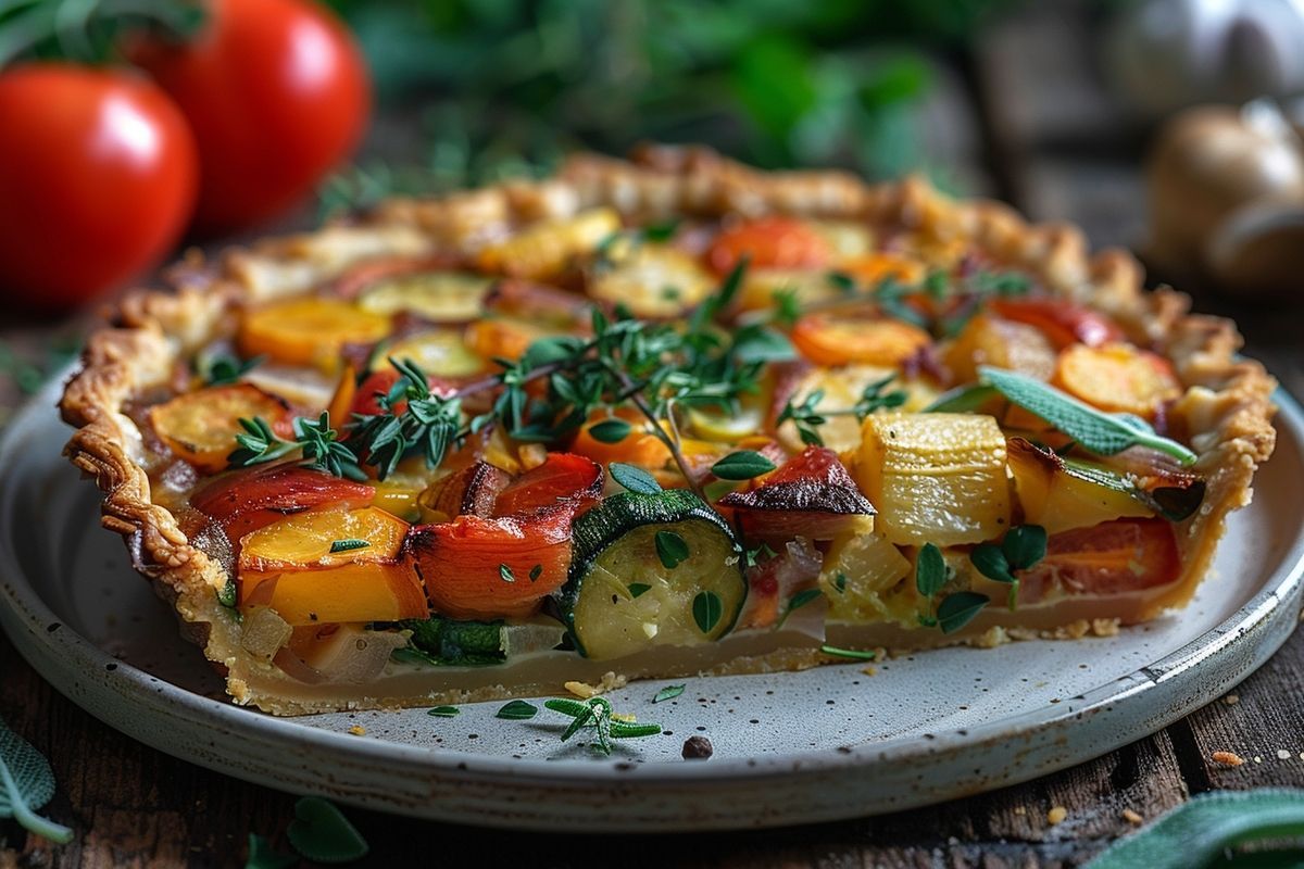 Une tarte aux légumes économique qui ravira les papilles de vos enfants