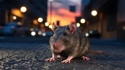 aperçu un rat dehors ? Ce signal d’alarme qui mérite votre attention