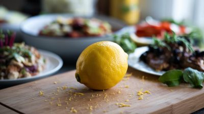 Comment le citron peut facilement alléger l'apport calorique de vos plats