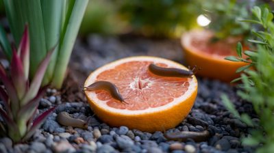 Comment le pamplemousse peut devenir un piège à limaces dans votre jardin