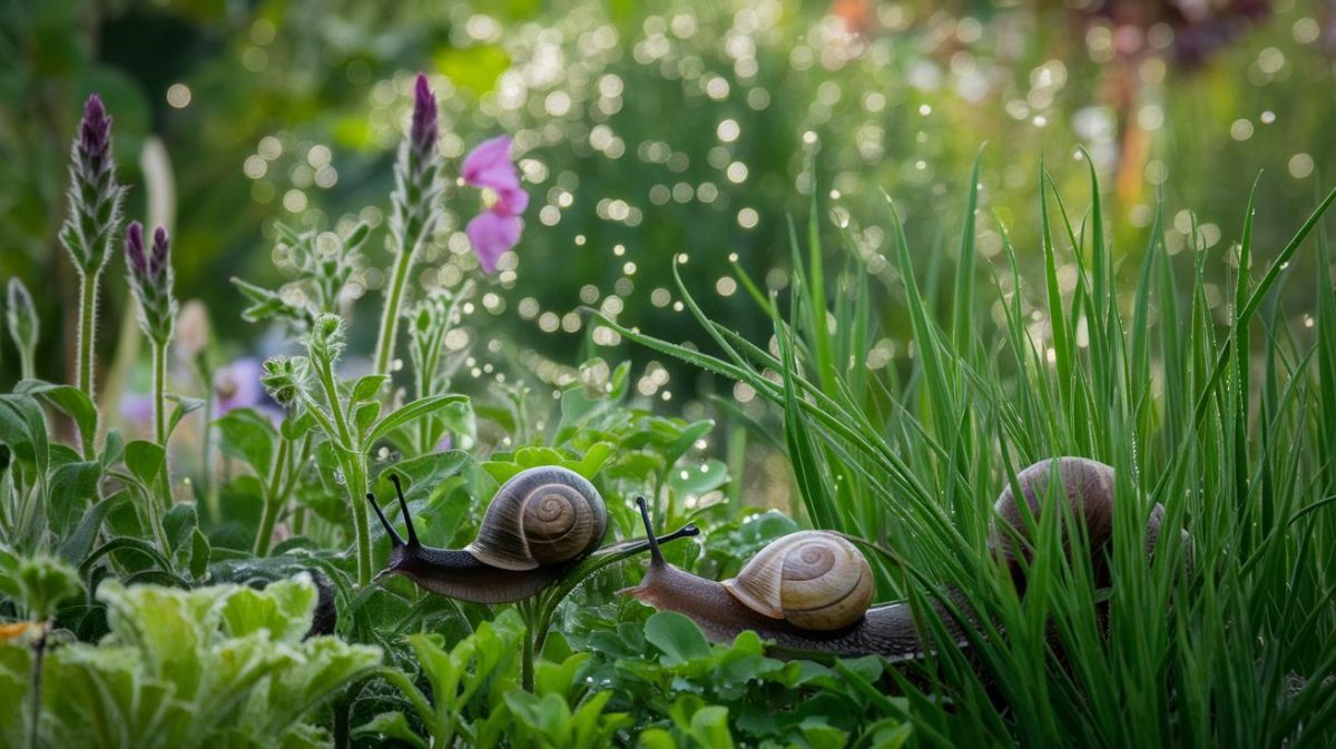 Comment les escargots et limaces aident à maintenir votre jardin en pleine santé