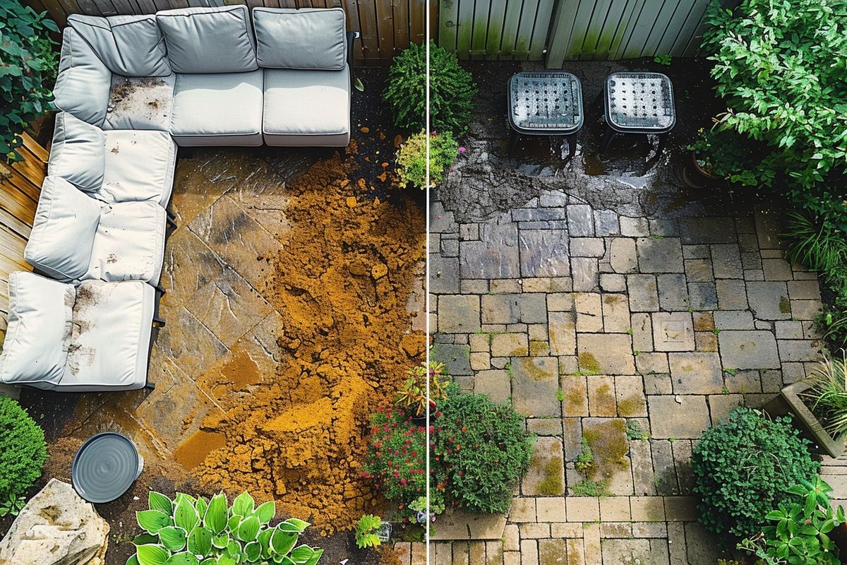 Éliminez la saleté de votre terrasse avec ces 5 techniques sans haute pression